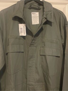 Military Work Coveralls Jumpsuit Mens 36 2xl gray mechanic electrician New